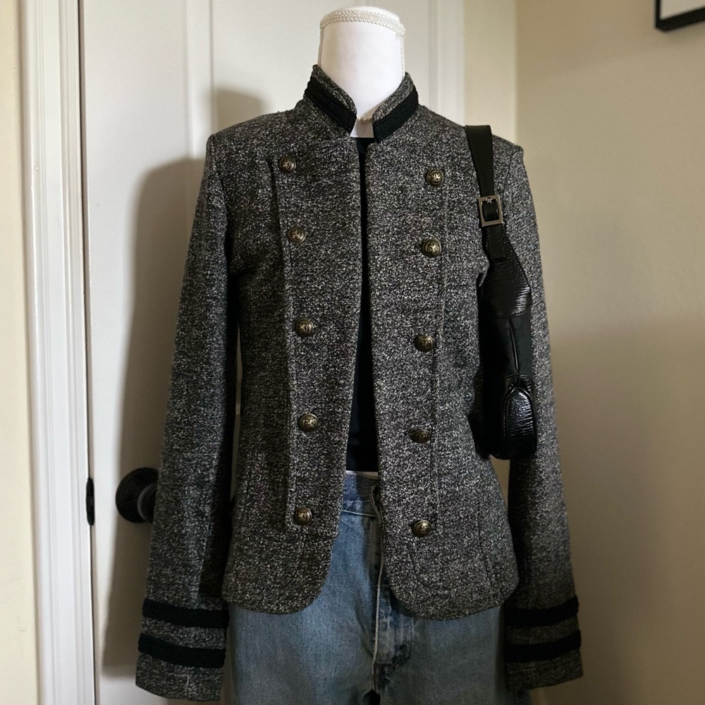 Tommy Hilfiger Gray Textured Jacket